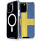 Sweden Flag Distressed iPhone 14 Pro Max MagSafe Case